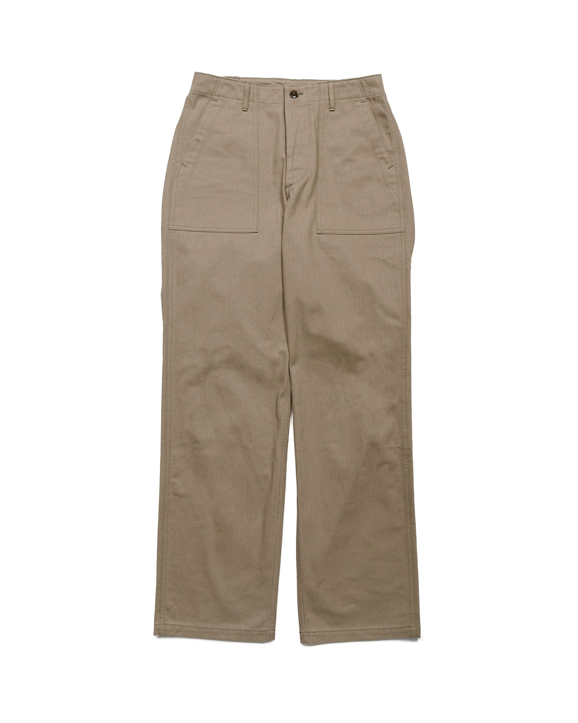 lost & found Warehouse Warehouse Lot. 1086 Military Herringbone Pants OD Green