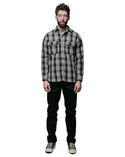 lost & found Warehouse Warehouse Lot. 1096 Pique Pants Black