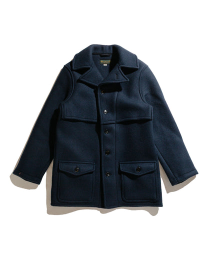 lost & found Warehouse Warehouse Lot. 2228 1930's U.S. Army Wool Mackinaw Coat Dark Navy