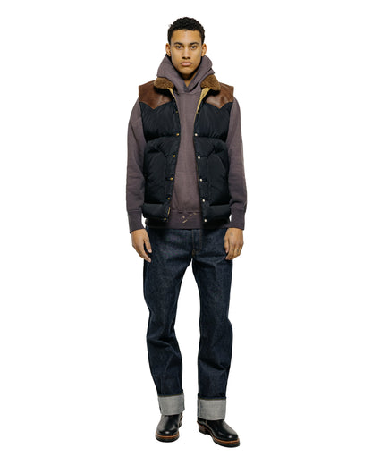 lost & found Warehouse Warehouse Lot. 2235 Rocky Mountain Vest Warehouse Nylon Christy Vest Black