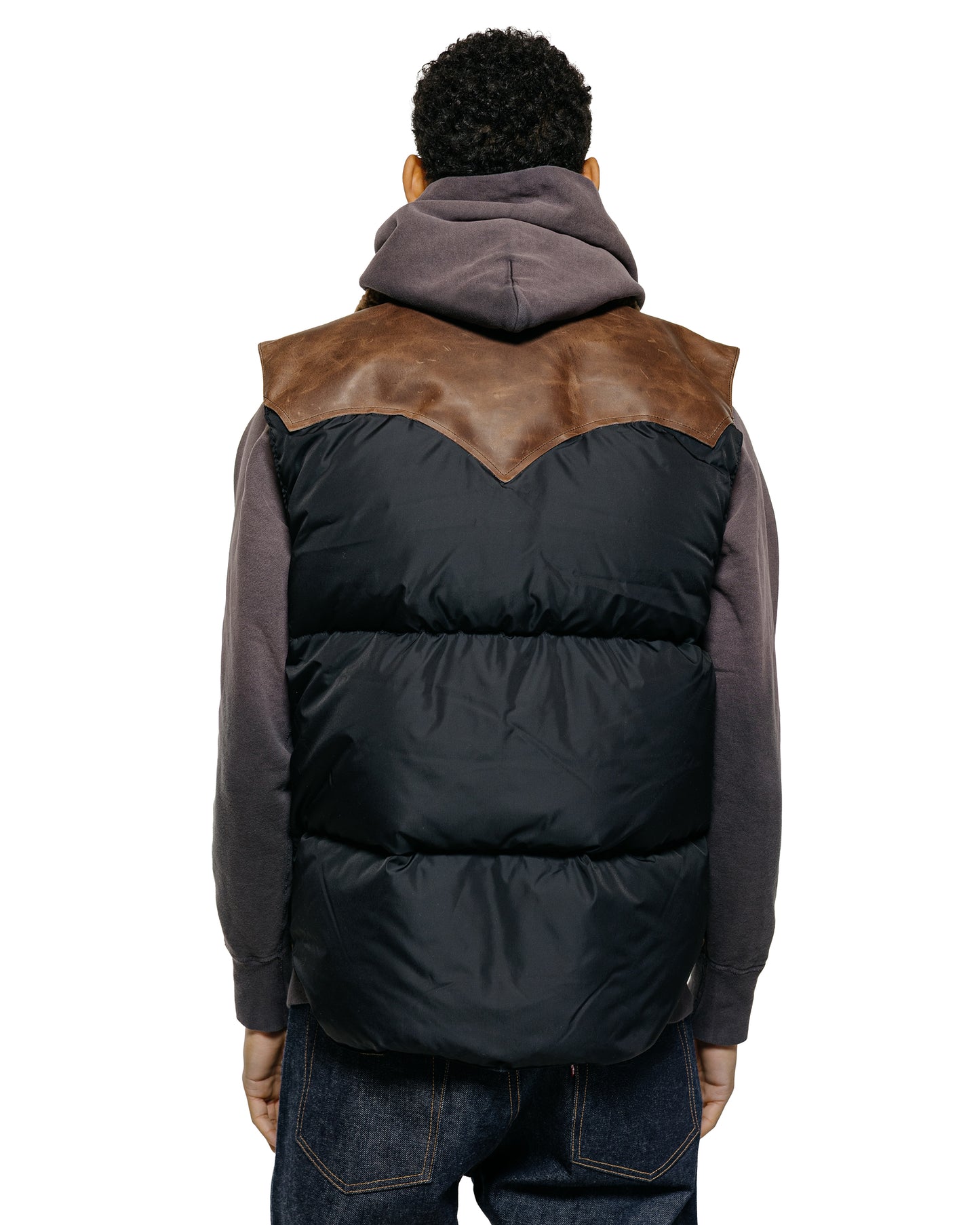 lost & found Warehouse Warehouse Lot. 2235 Rocky Mountain Vest Warehouse Nylon Christy Vest Black