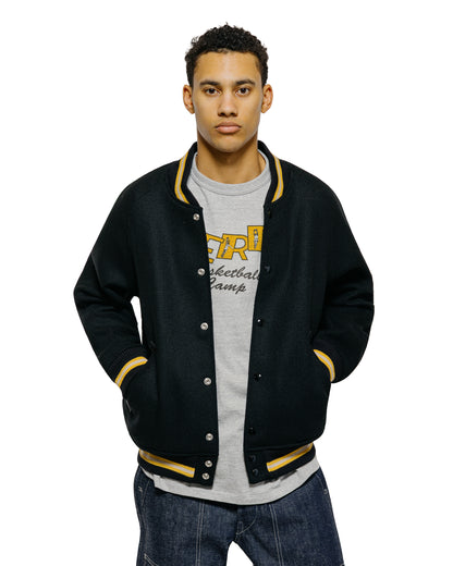 lost & found Warehouse Warehouse Lot. 2239 1950's Army Varsity Jacket Plain Black