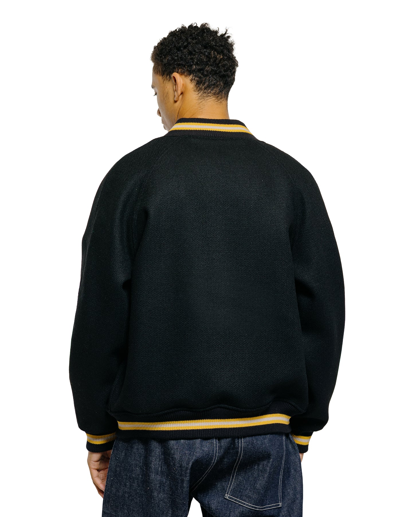lost & found Warehouse Warehouse Lot. 2239 1950's Army Varsity Jacket Plain Black