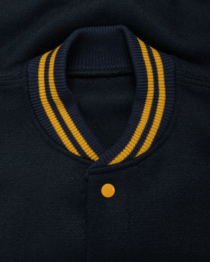lost & found Warehouse Warehouse Lot. 2240 1950's Navy Varsity Jacket Plain Navy