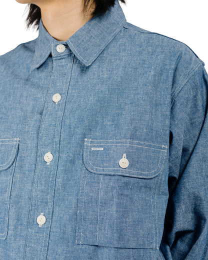 Warehouse Lot. 3048 Big Yank Chambray Shirts Sax