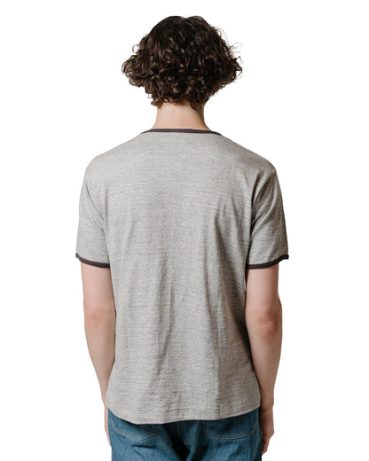 lost & found Warehouse Warehouse Lot. 4059 Ringer T Plain Heather Gray/Black