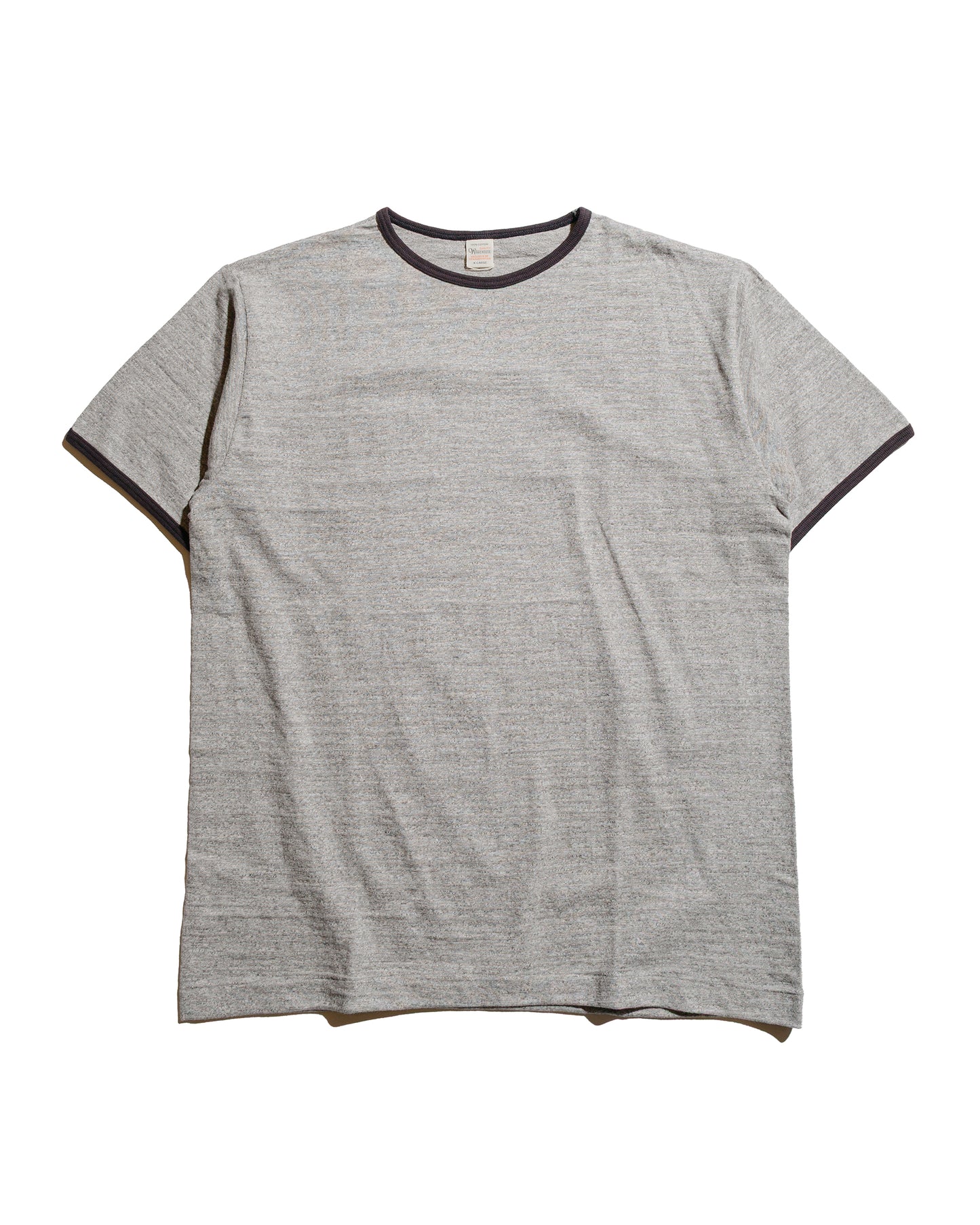 lost & found Warehouse Warehouse Lot. 4059 Ringer T Plain Heather Gray/Black