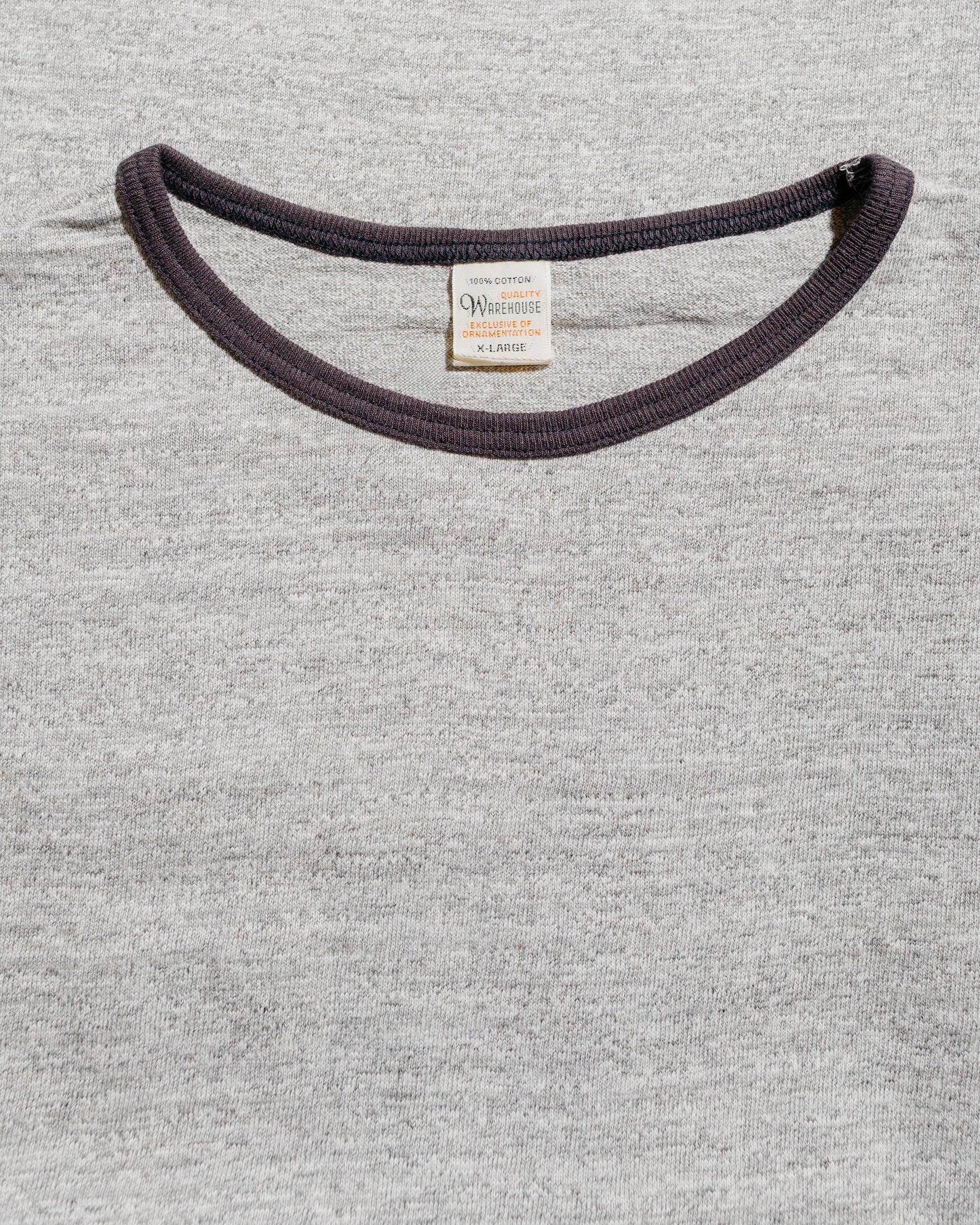 lost & found Warehouse Warehouse Lot. 4059 Ringer T Plain Heather Gray/Black