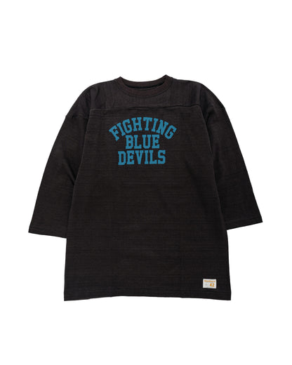 Warehouse Lot. 4063 34 Sleeve Football Tee Blue Devils Sumikuro