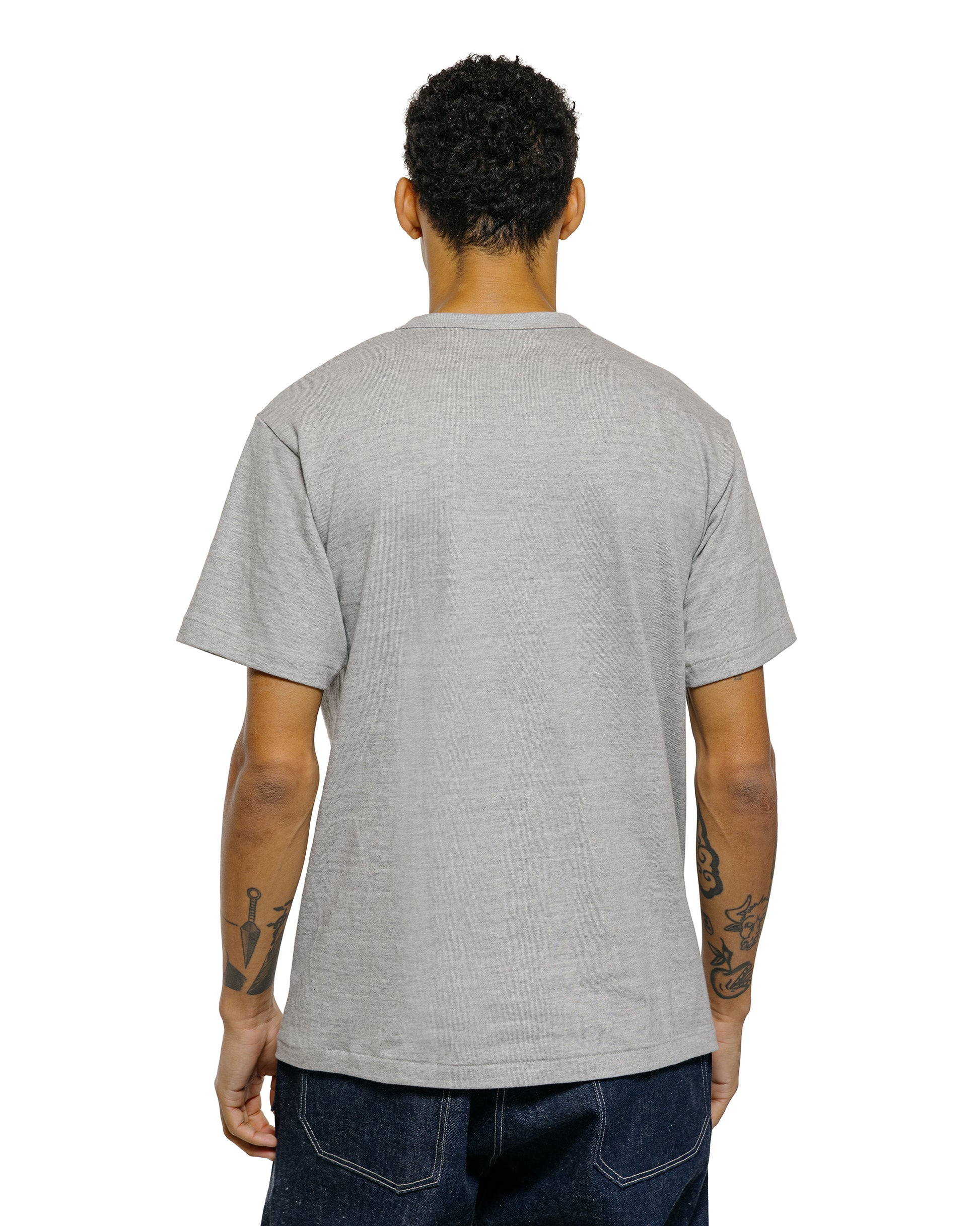 lost & found Warehouse Warehouse Lot. 4096 88/12 Heather Crew Neck T Death From Below Gray