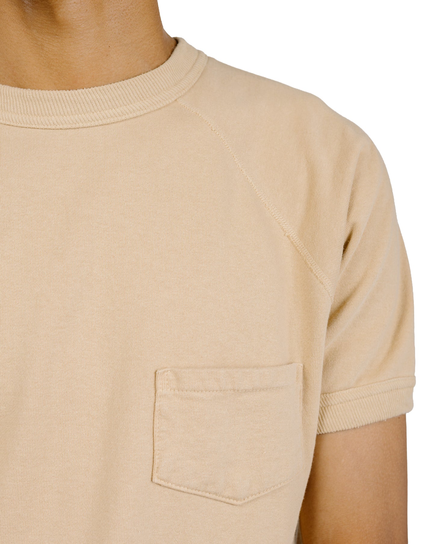 lost & found Warehouse Warehouse Lot. 4105 Short Sleeve SW With Pocket Plain Dark Beige