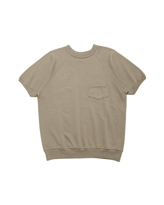 Warehouse Lot. 4105 Short Sleeve SW With Pocket Plain Green