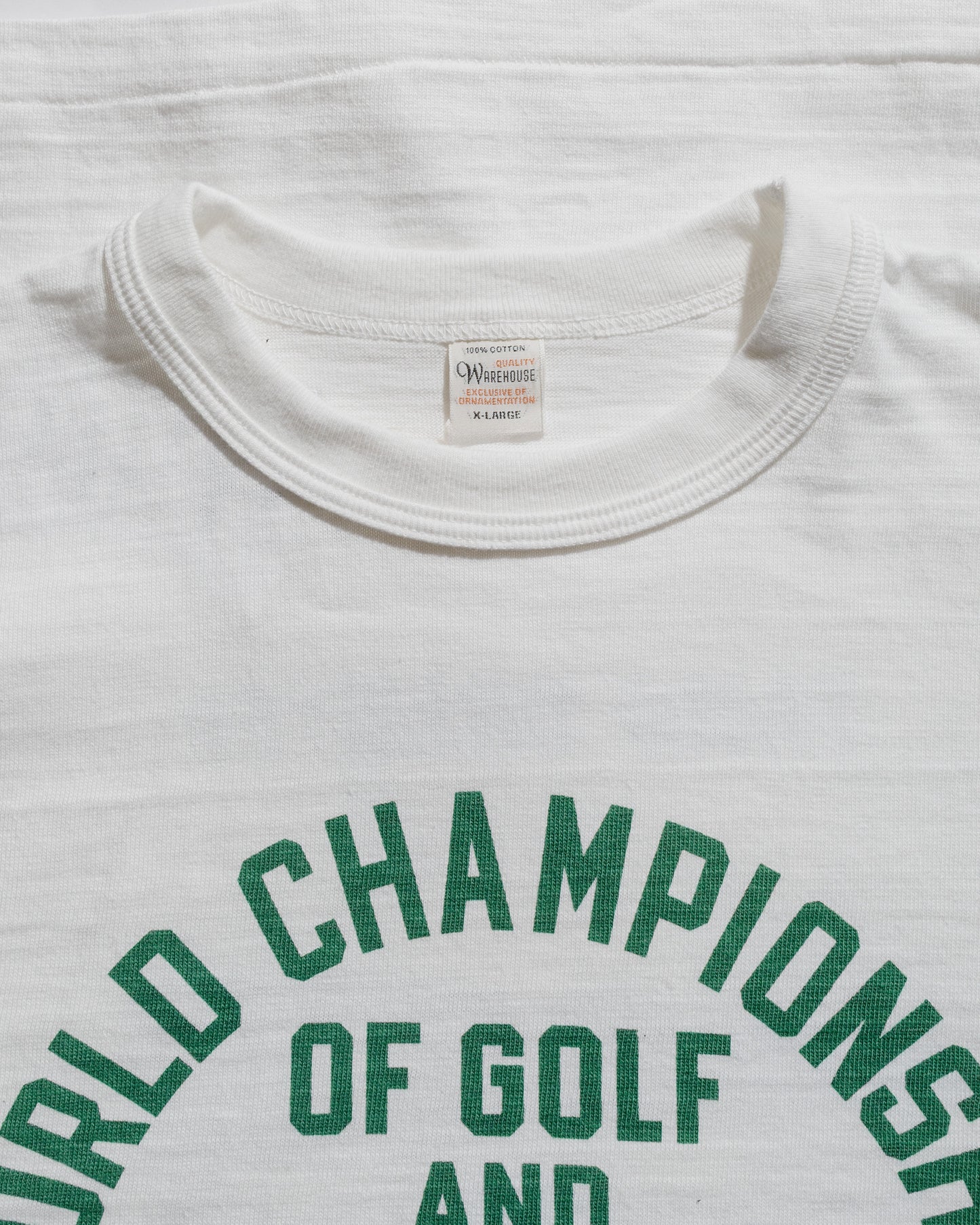 lost & found Warehouse Warehouse Lot. 4601 GOLF TOURNAMENTS Off White