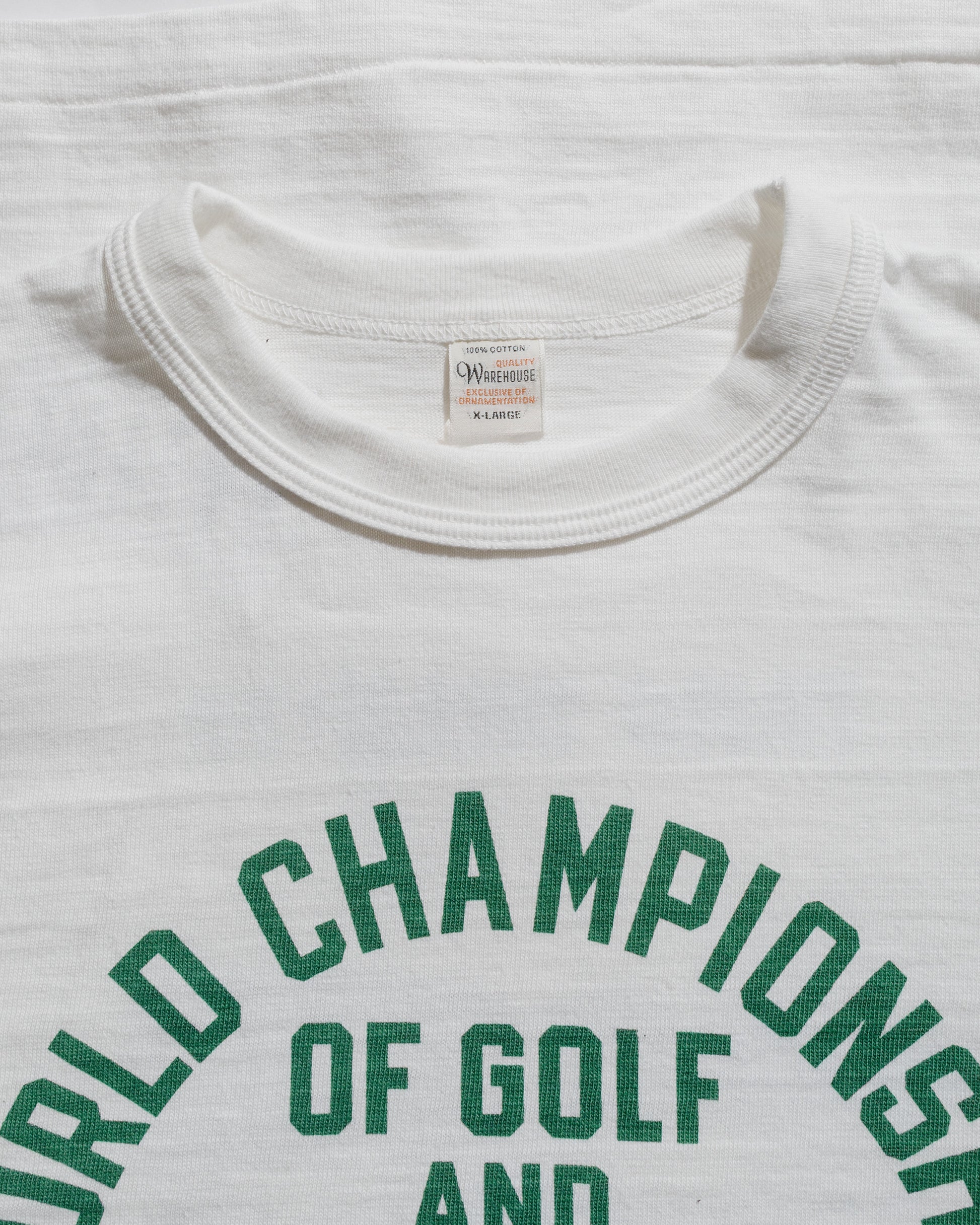 lost & found Warehouse Warehouse Lot. 4601 GOLF TOURNAMENTS Off White