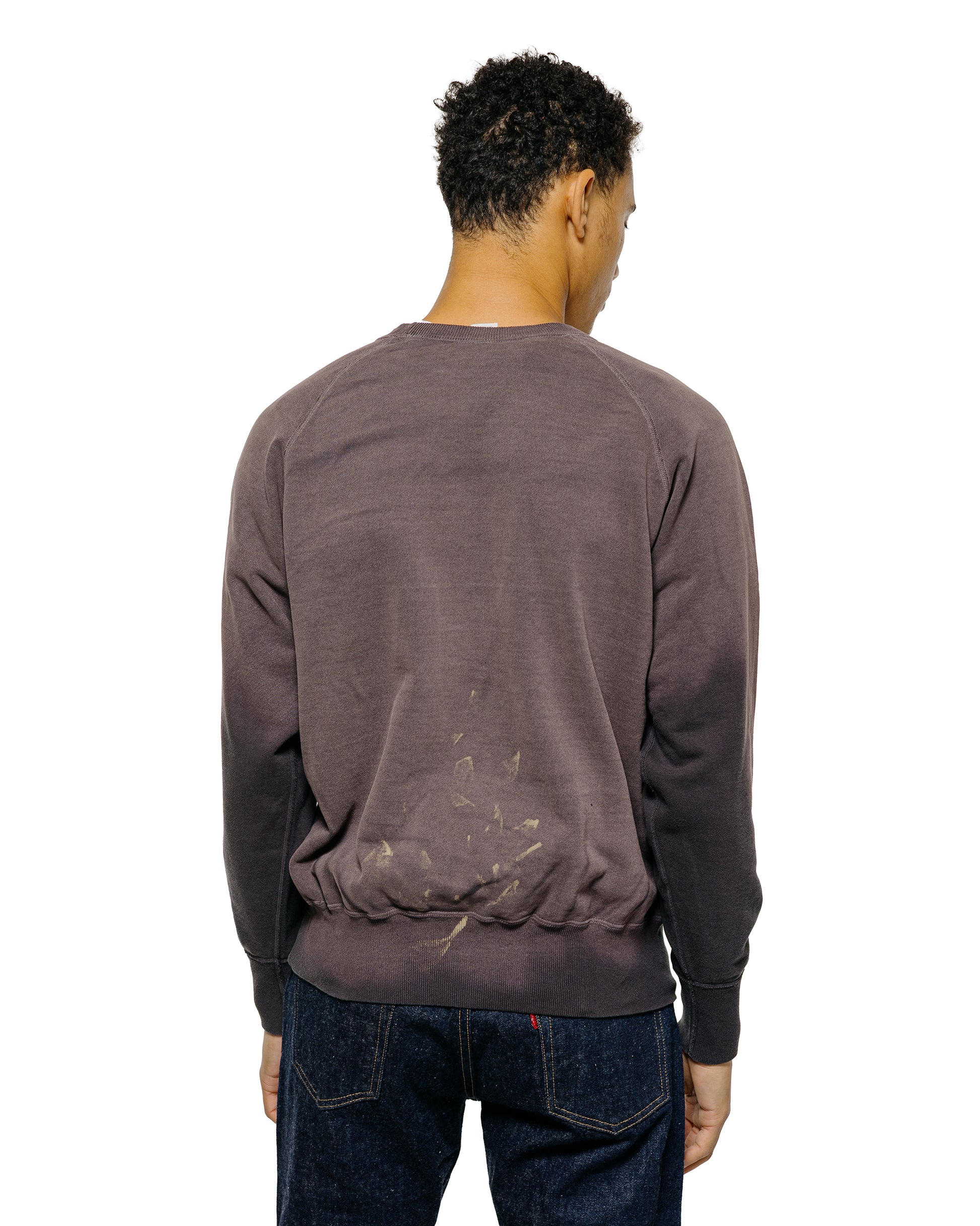 lost & found Warehouse Warehouse Lot. 461 Raglan Crew Neck SW U/W Sun Burned Sumikuro
