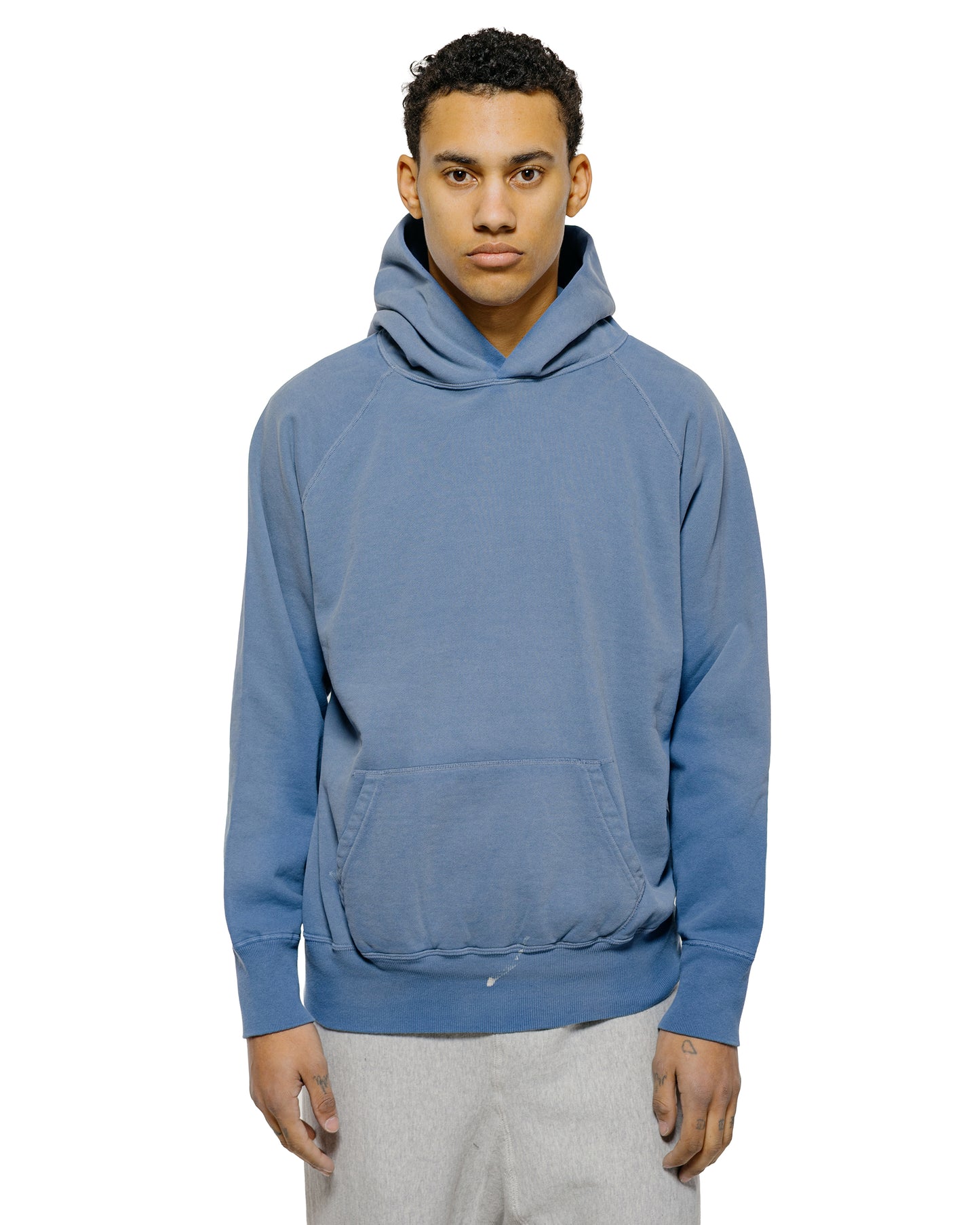 lost & found Warehouse Warehouse Lot. 462 Raglan Hood U/W Sun Burned Blue
