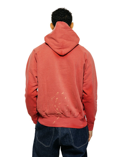 lost & found Warehouse Warehouse Lot. 462 Raglan Hood U/W Sun Burned Red
