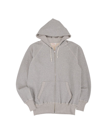 lost & found Warehouse Warehouse Lot. 496 Raglan Freedom Full Zip Hood Heather Gray