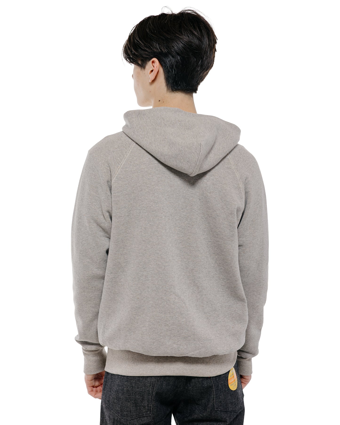 lost & found Warehouse Warehouse Lot. 496 Raglan Freedom Full Zip Hood Heather Gray