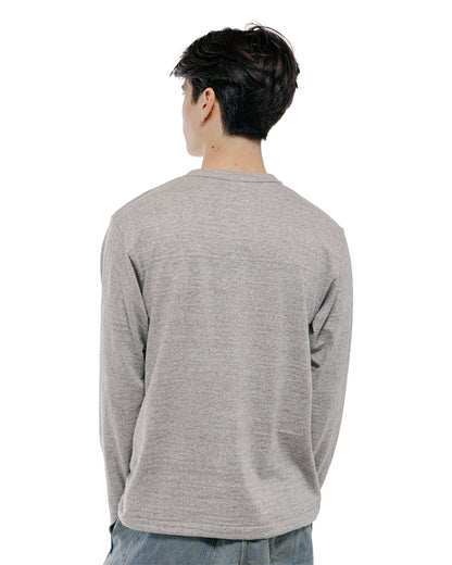 lost & found Warehouse Warehouse Lot. 5906 Long Sleeve Crew Neck T-Shirt St. Johns Heather Gray