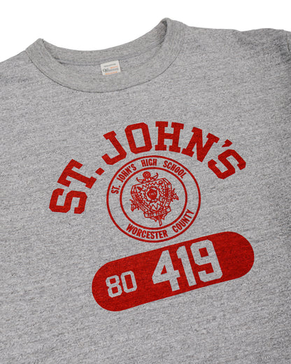 lost & found Warehouse Warehouse Lot. 5906 Long Sleeve Crew Neck T-Shirt St. Johns Heather Gray