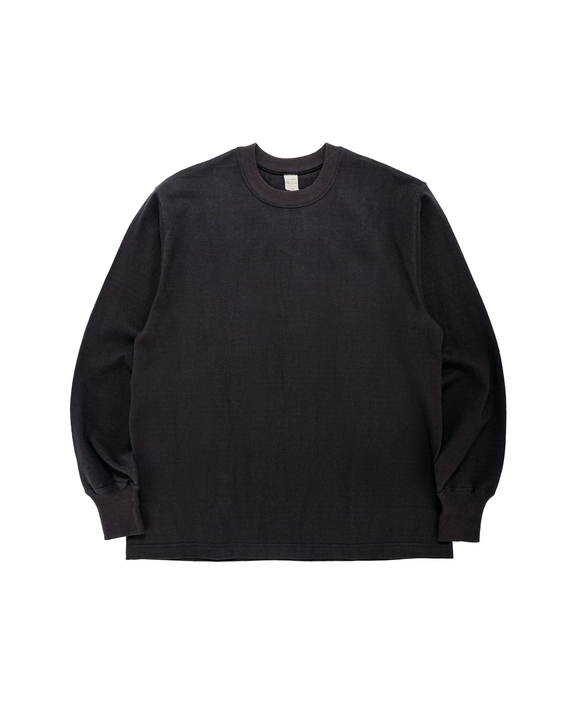 Warehouse Lot. 5914 Long Sleeve Crew Neck T-Shirt Solid Sumikuro