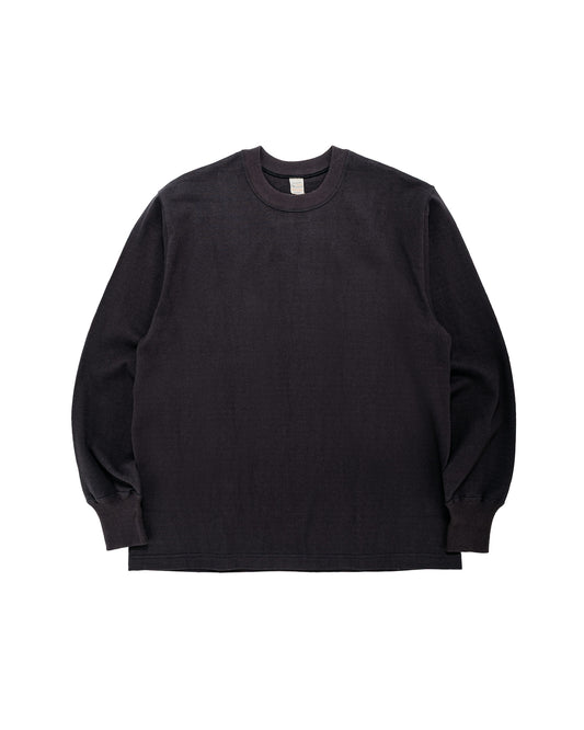Warehouse Lot. 5914 Long Sleeve Crew Neck T-Shirt Solid Sumikuro