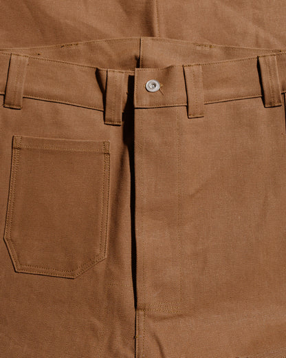 lost & found Warehouse Warehouse Lot. JG-01 1910s Netmaker's Trousers Duck Brown