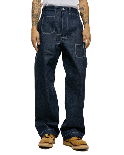 lost & found Warehouse Warehouse Lot. JG-01S 1910s Netmaker's Trousers Indigo Denim Original