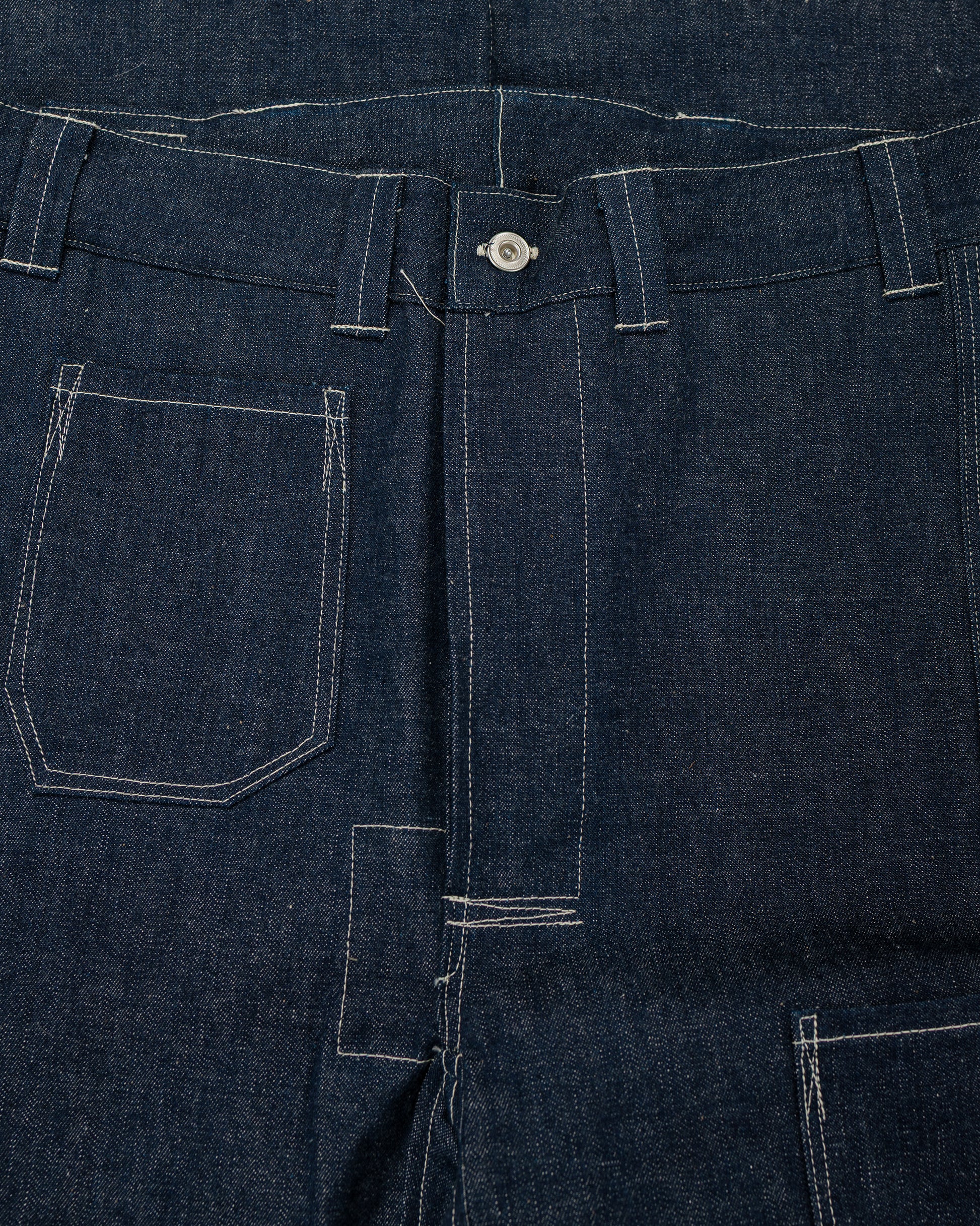 lost & found Warehouse Warehouse Lot. JG-01S 1910s Netmaker's Trousers Indigo Denim Original