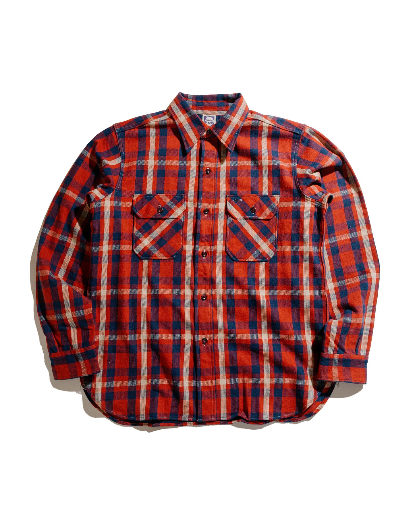 lost & found Warehouse Warehouse Lot. JG-06-2 The Ancient Flannel (The Rounded Pockets) B Pattern Red/Navy