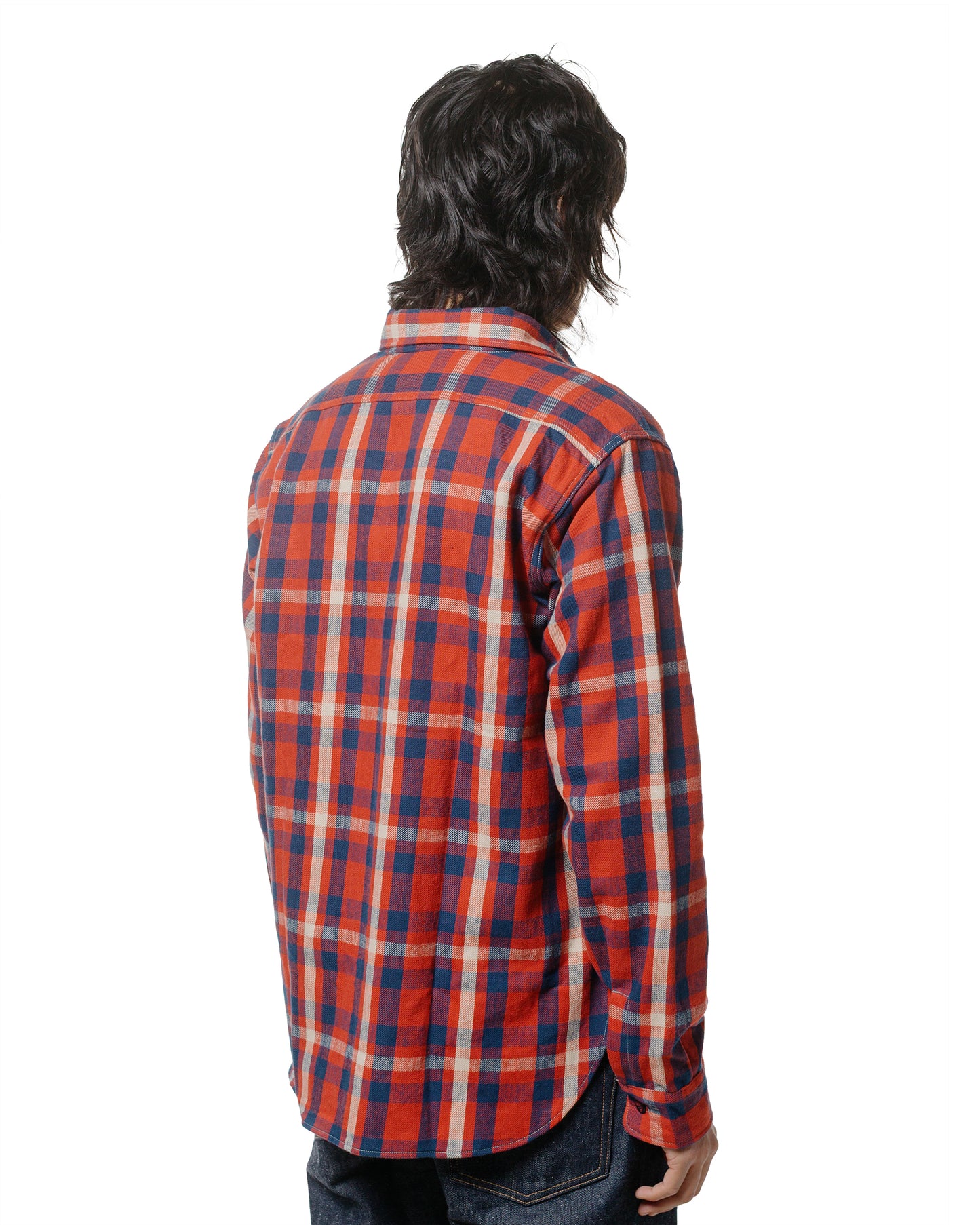 lost & found Warehouse Warehouse Lot. JG-06-2 The Ancient Flannel (The Rounded Pockets) B Pattern Red/Navy