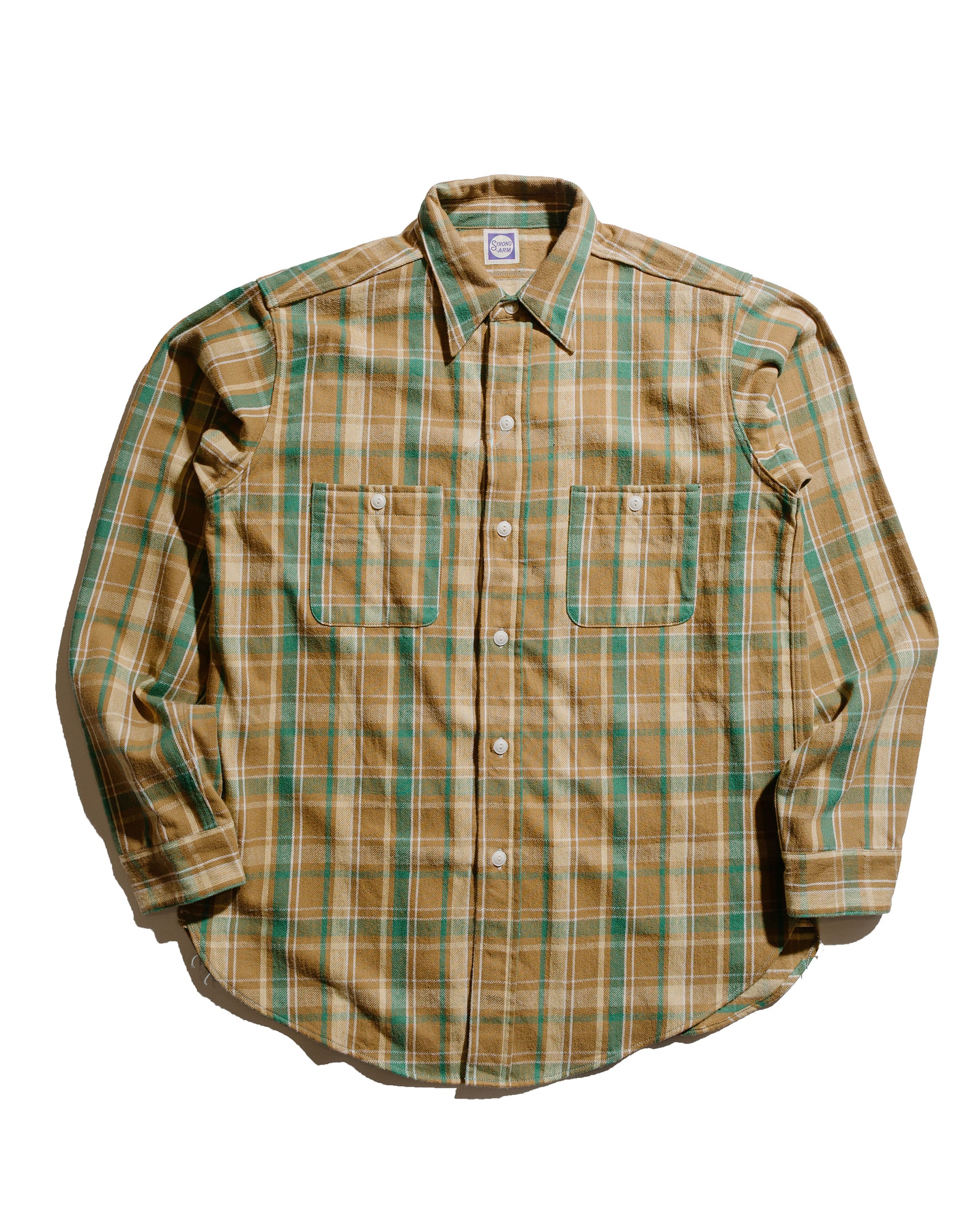 lost & found Warehouse Warehouse Lot. JG-06 1940's Storm Shirt E Brown