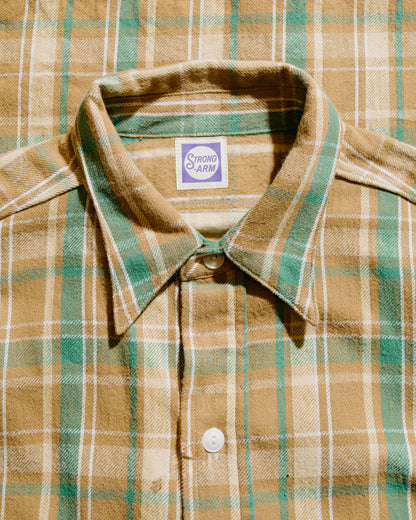 lost & found Warehouse Warehouse Lot. JG-06 1940's Storm Shirt E Brown