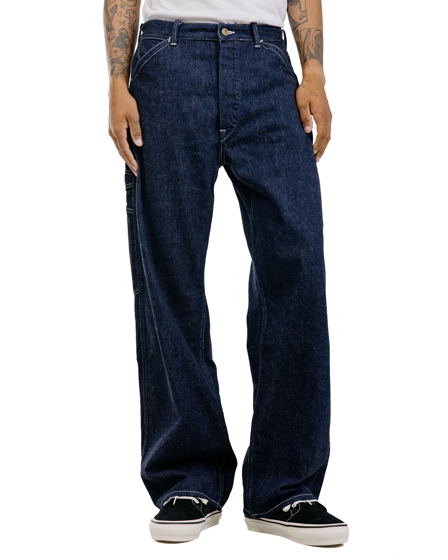 Warehouse Lot. JG-12 Ironworkers Trousers Indigo Denim