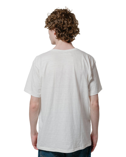 lost & found Warehouse Warehouse Lot. JG-CS06 Hello T-Shirt Off White