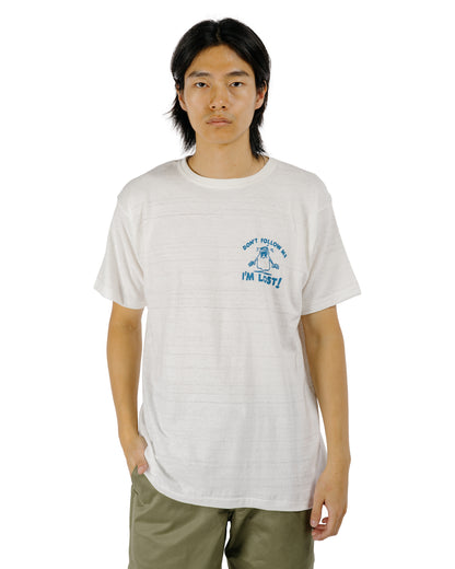 Warehouse Lot. JG-CS06 I'm Lost Off White