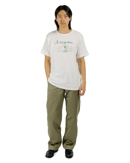 Warehouse Lot. JG-CS06 Islanders T Off White