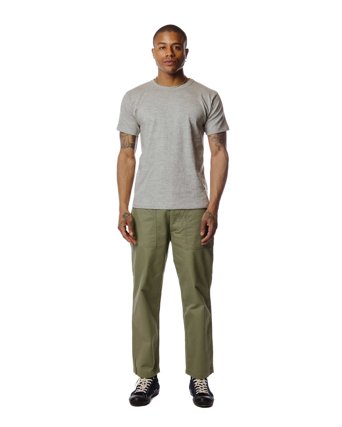 lost & found Warehouse Warehouse Lot. JG-CS06 Standard T-Shirt Heather Grey