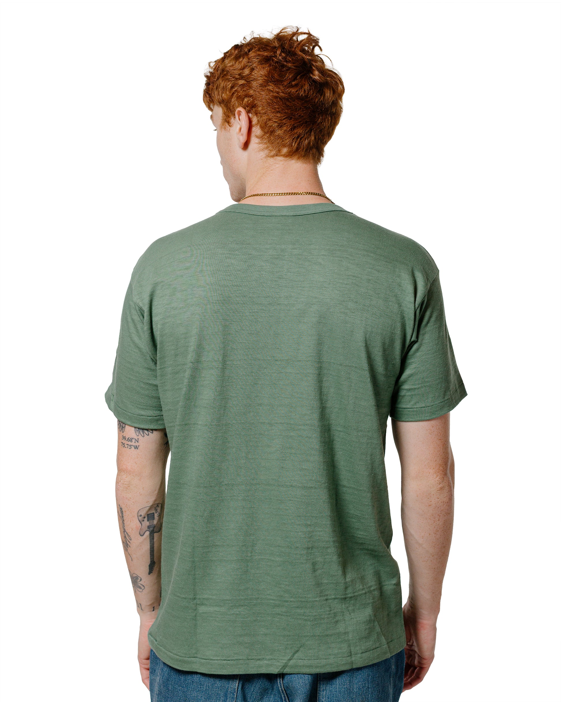 lost & found Warehouse Warehouse Lot. JG-CS06 Standard T-Shirt MC Green