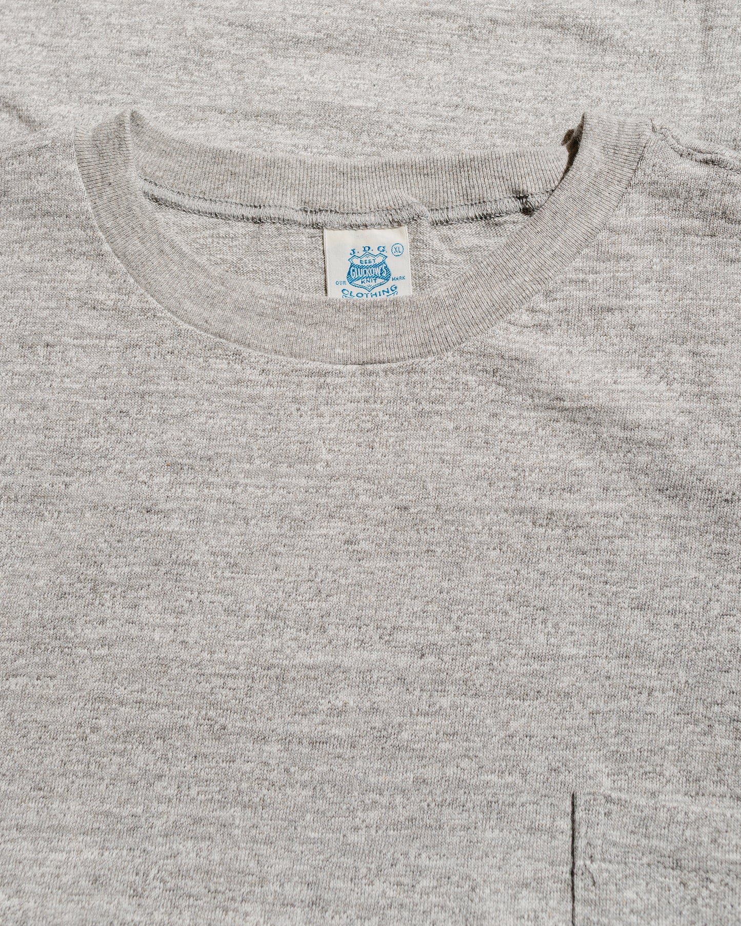 lost & found Warehouse Warehouse Lot. JG-CS07 Standard Pocket T Heather Grey