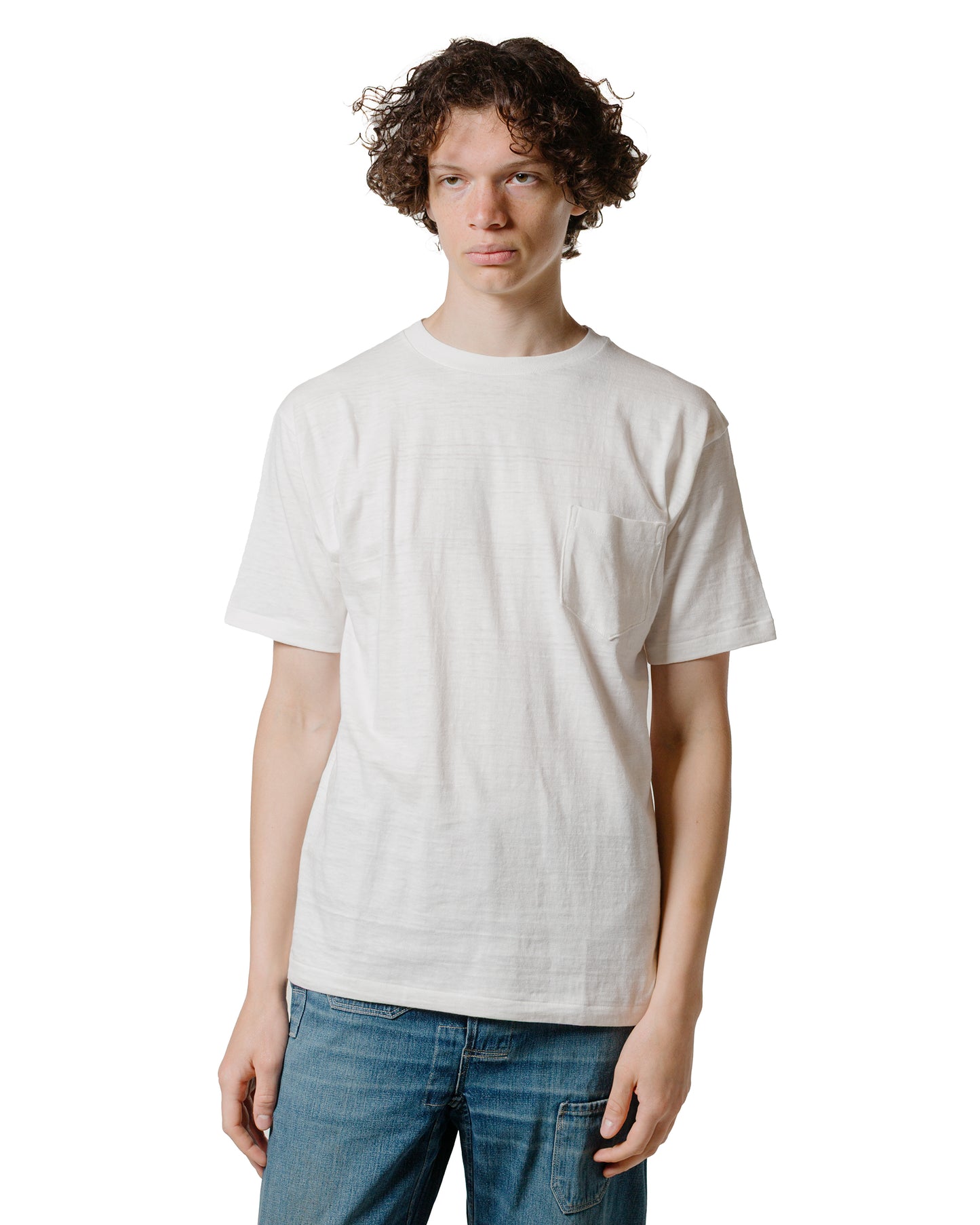 lost & found Warehouse Warehouse Lot. JG-CS07 Standard Pocket T Off White