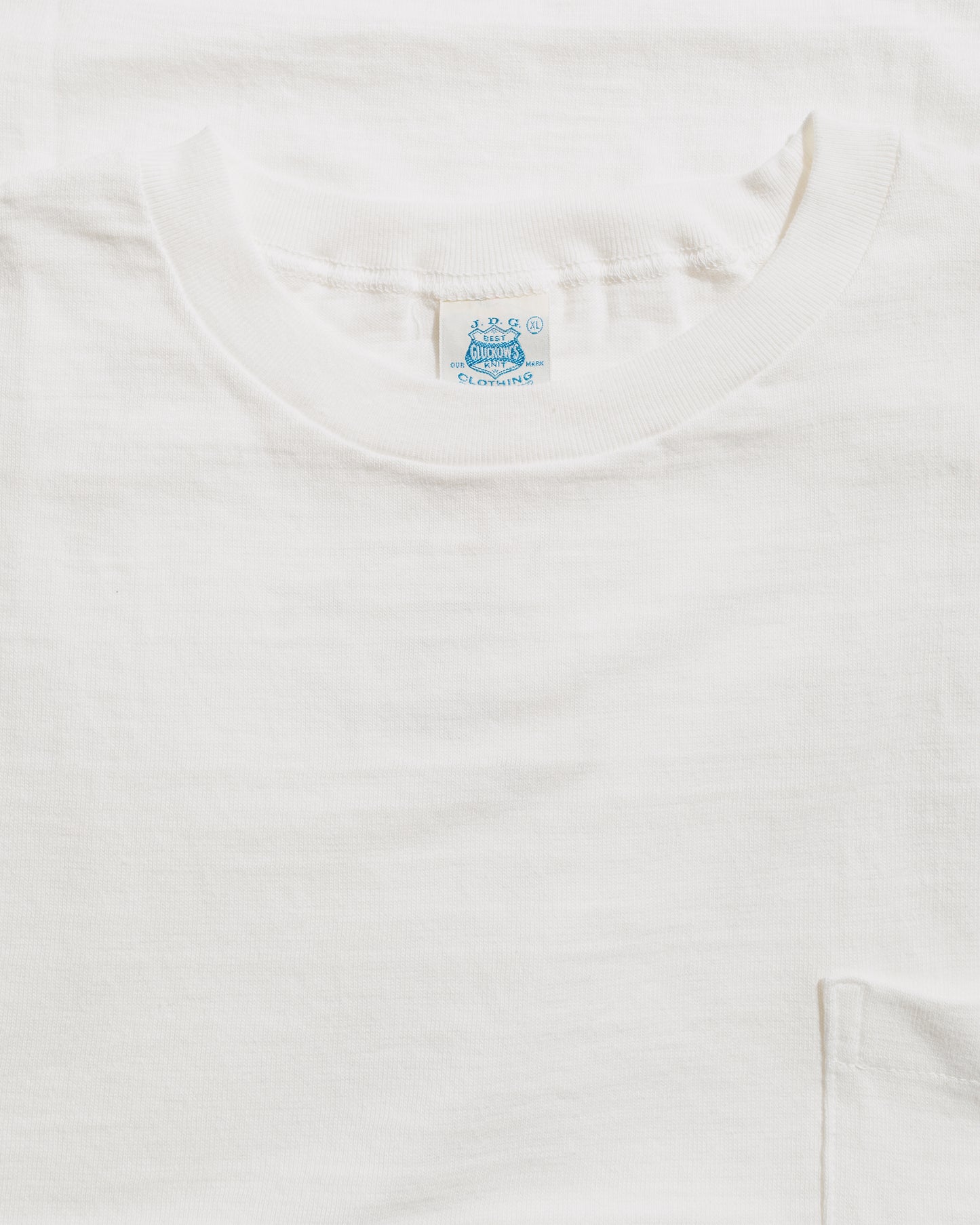lost & found Warehouse Warehouse Lot. JG-CS07 Standard Pocket T Off White