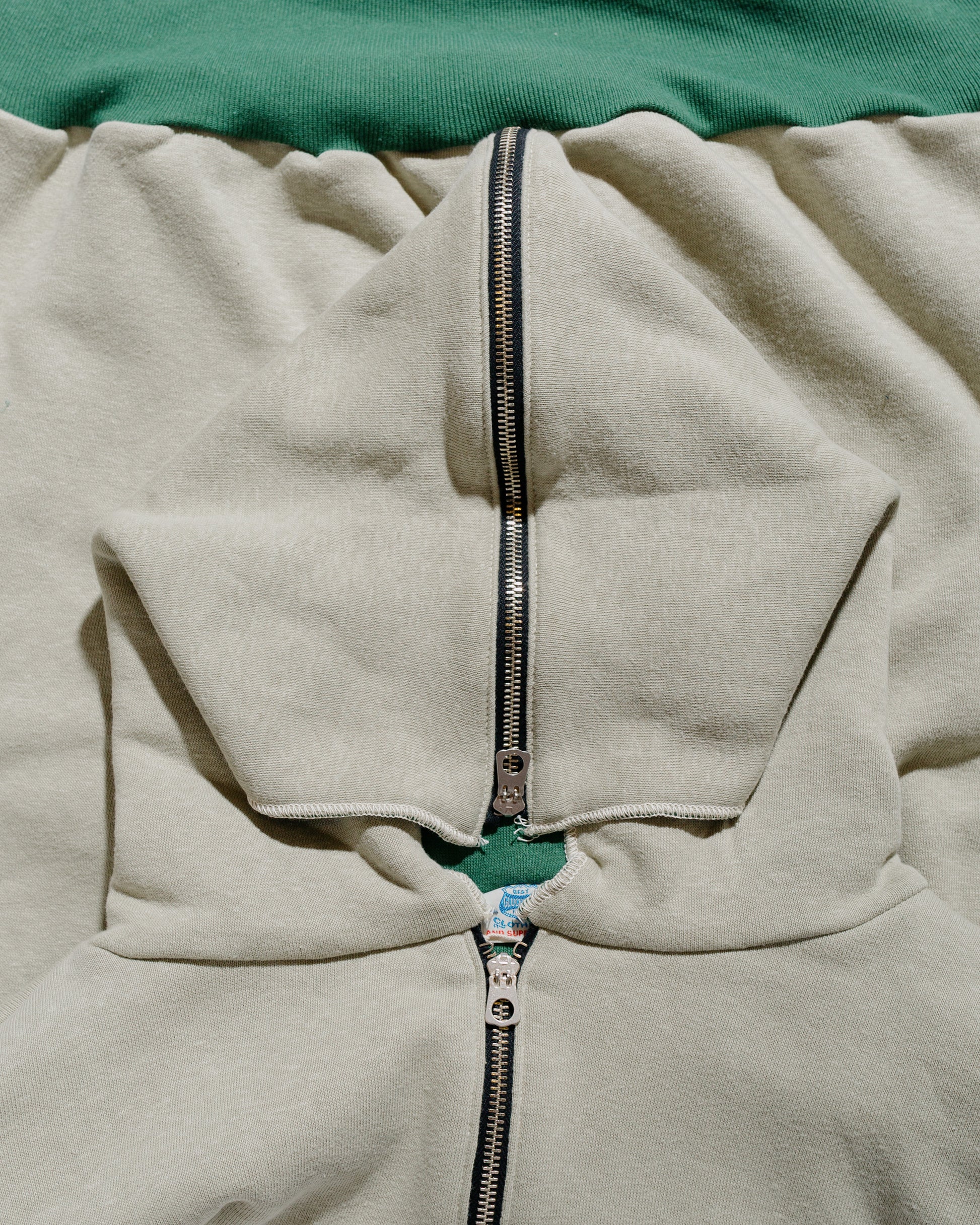 lost & found Warehouse Warehouse Lot. JG-CS11 The Olympic Champion Sweat Parka Beige/Green