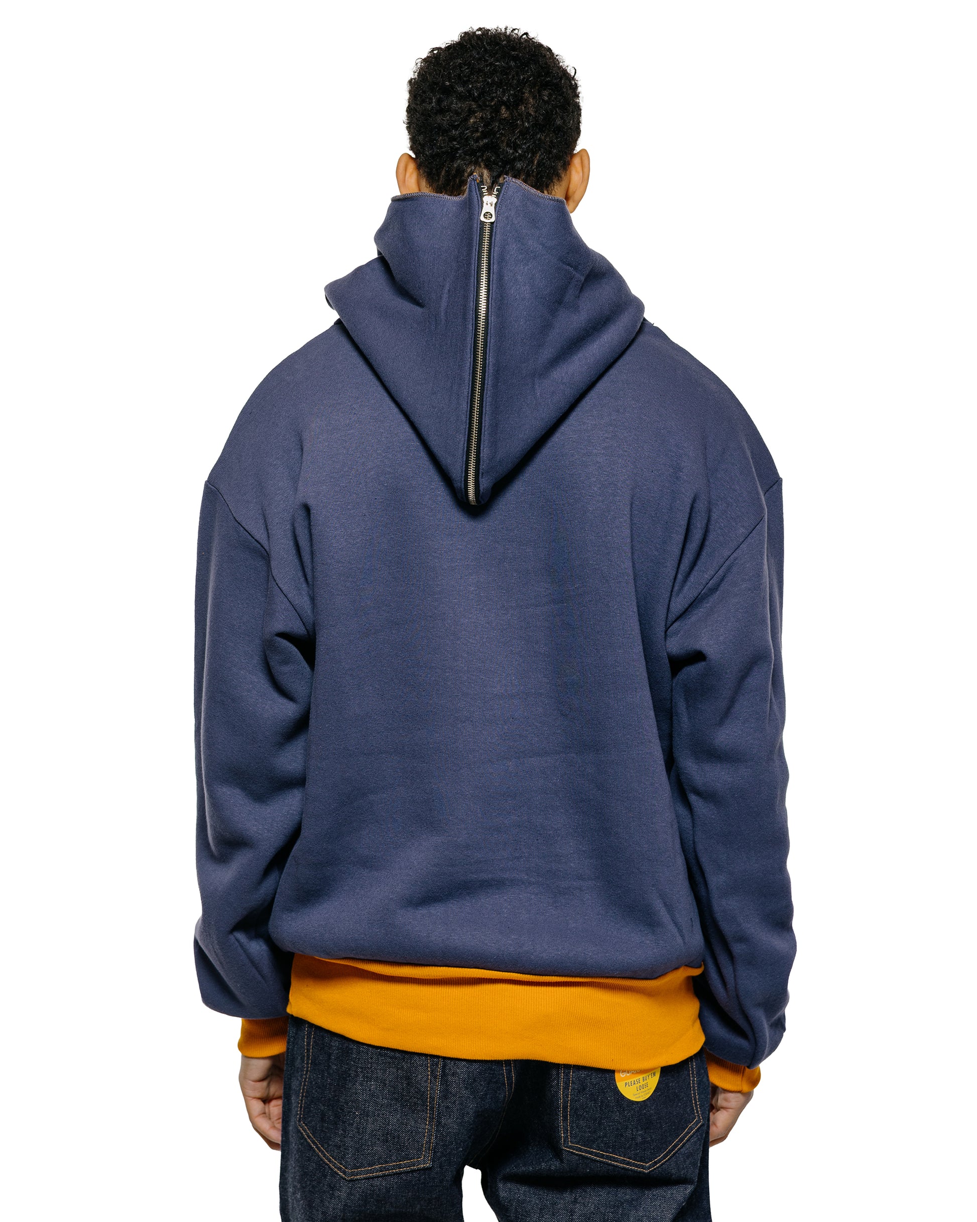 lost & found Warehouse Warehouse Lot. JG-CS11 The Olympic Champion Sweat Parka Eggplant/Orange