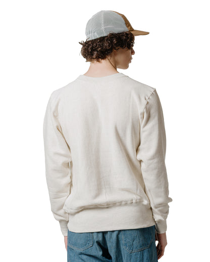 lost & found Warehouse Warehouse Lot. JG-CS18 RW Crewneck No Print Ash