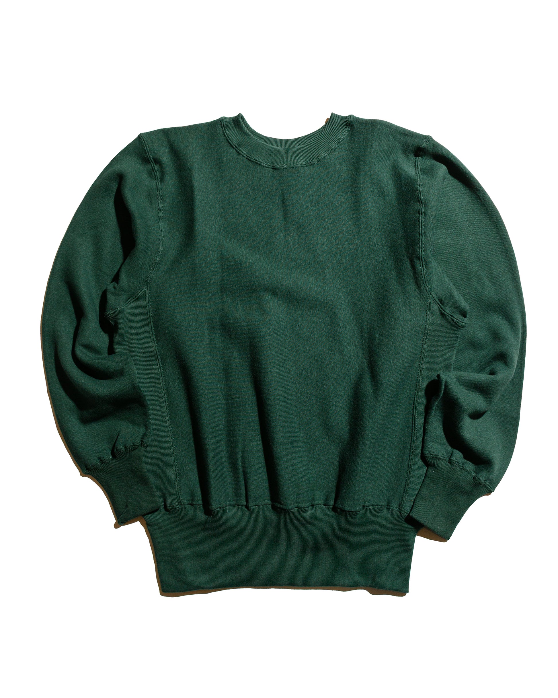 lost & found Warehouse Warehouse Lot. JG-CS18 RW Crewneck No Print Dark Green