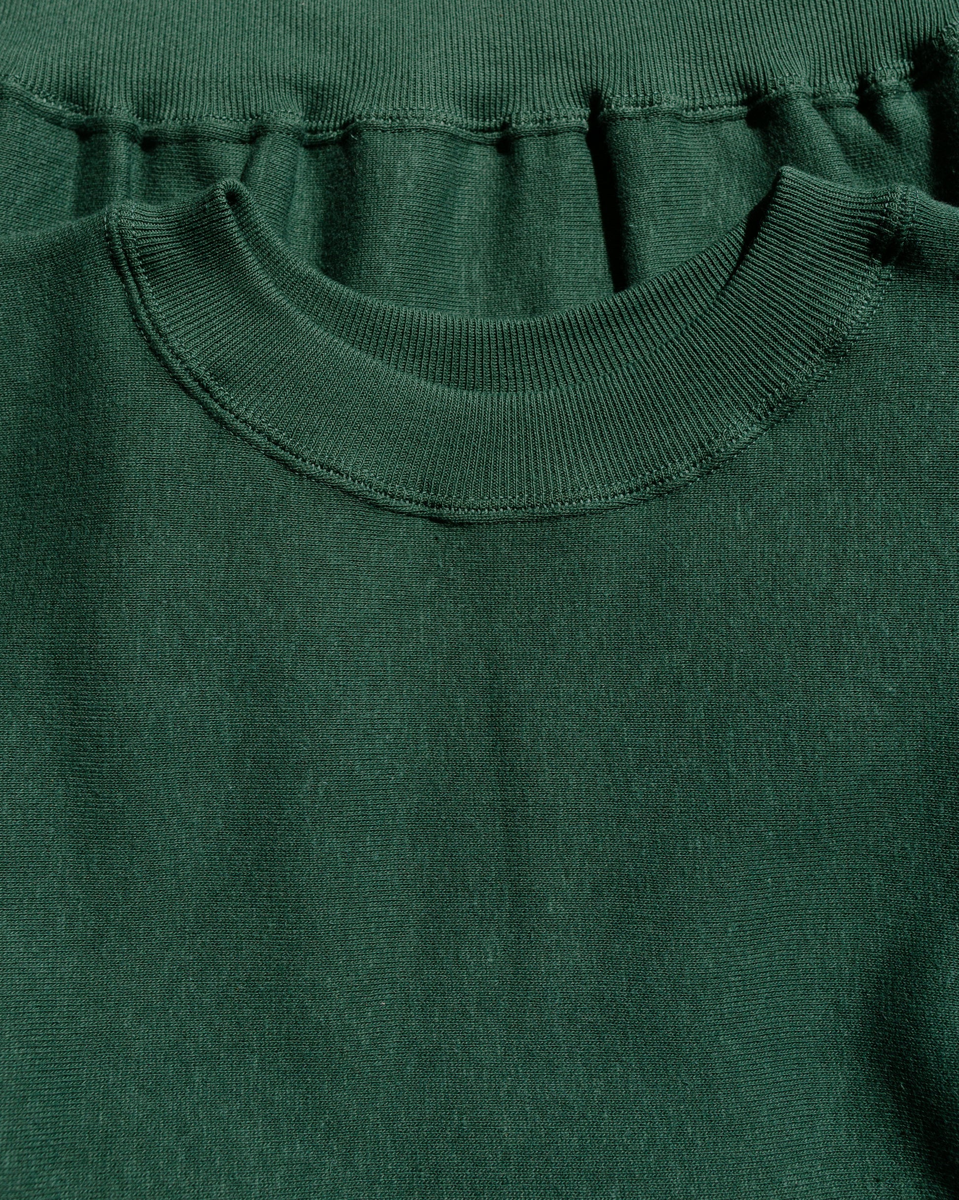 lost & found Warehouse Warehouse Lot. JG-CS18 RW Crewneck No Print Dark Green