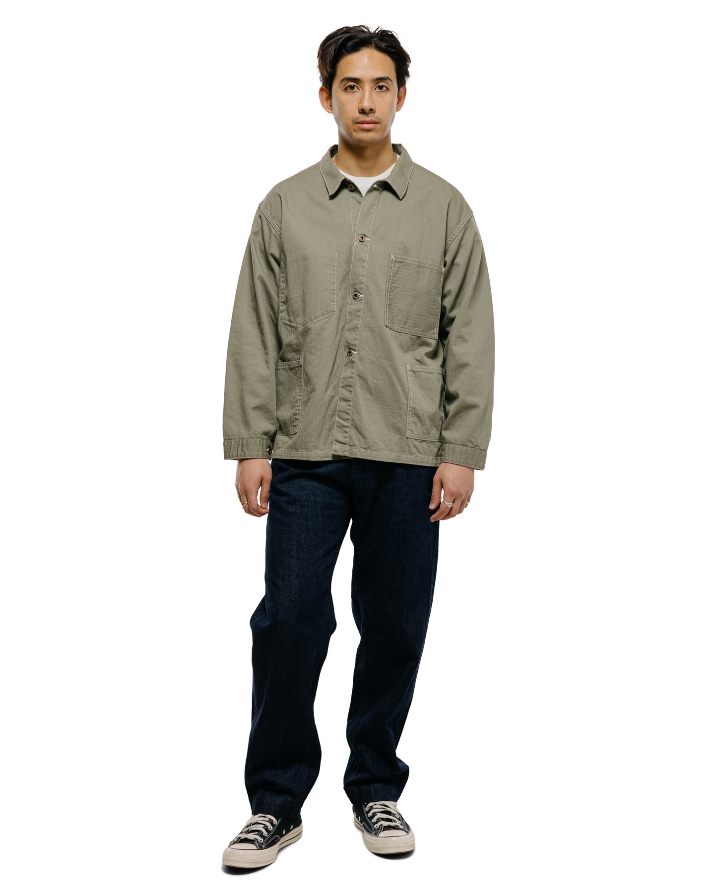 lost & found Working Working Fiveo Selvedge Denim Raw