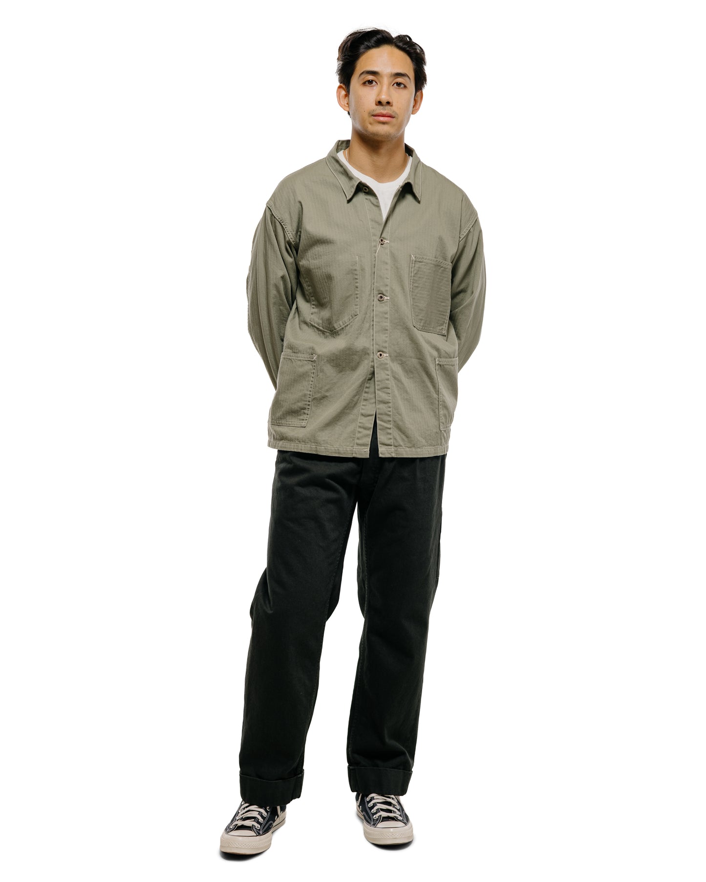 lost & found Working Working Jeano Cotton Twill Shale